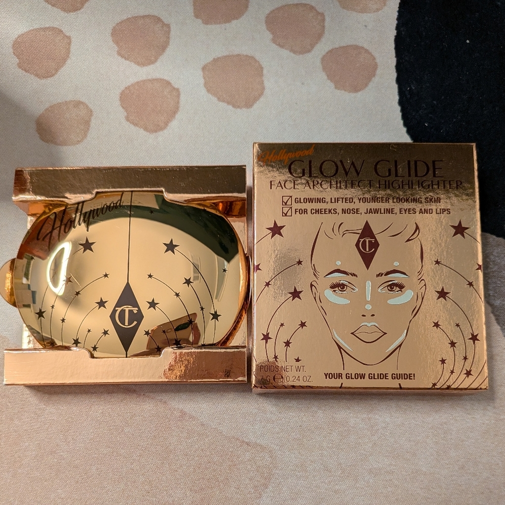 Charlotte Tilbury Glow Glide Face Architect Highlighter - Rose Gold Glow